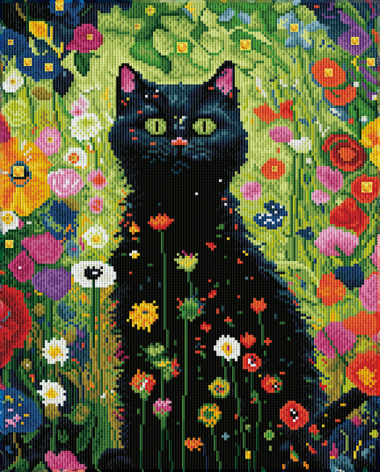 Diamond Dotz Garden Cat Diamond Painting Artwork Kit 4895225938803| eBay